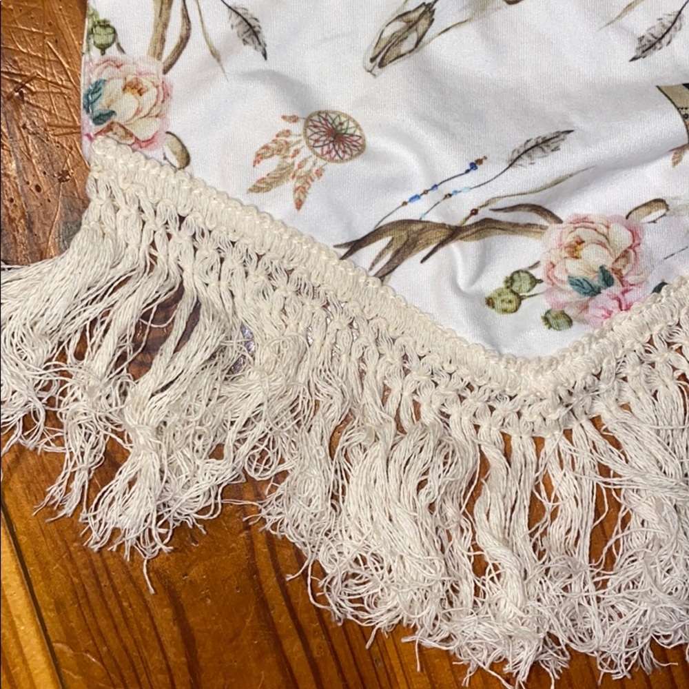 Boutique Boho Bib & Headscarf Set - Picture 2 of 3